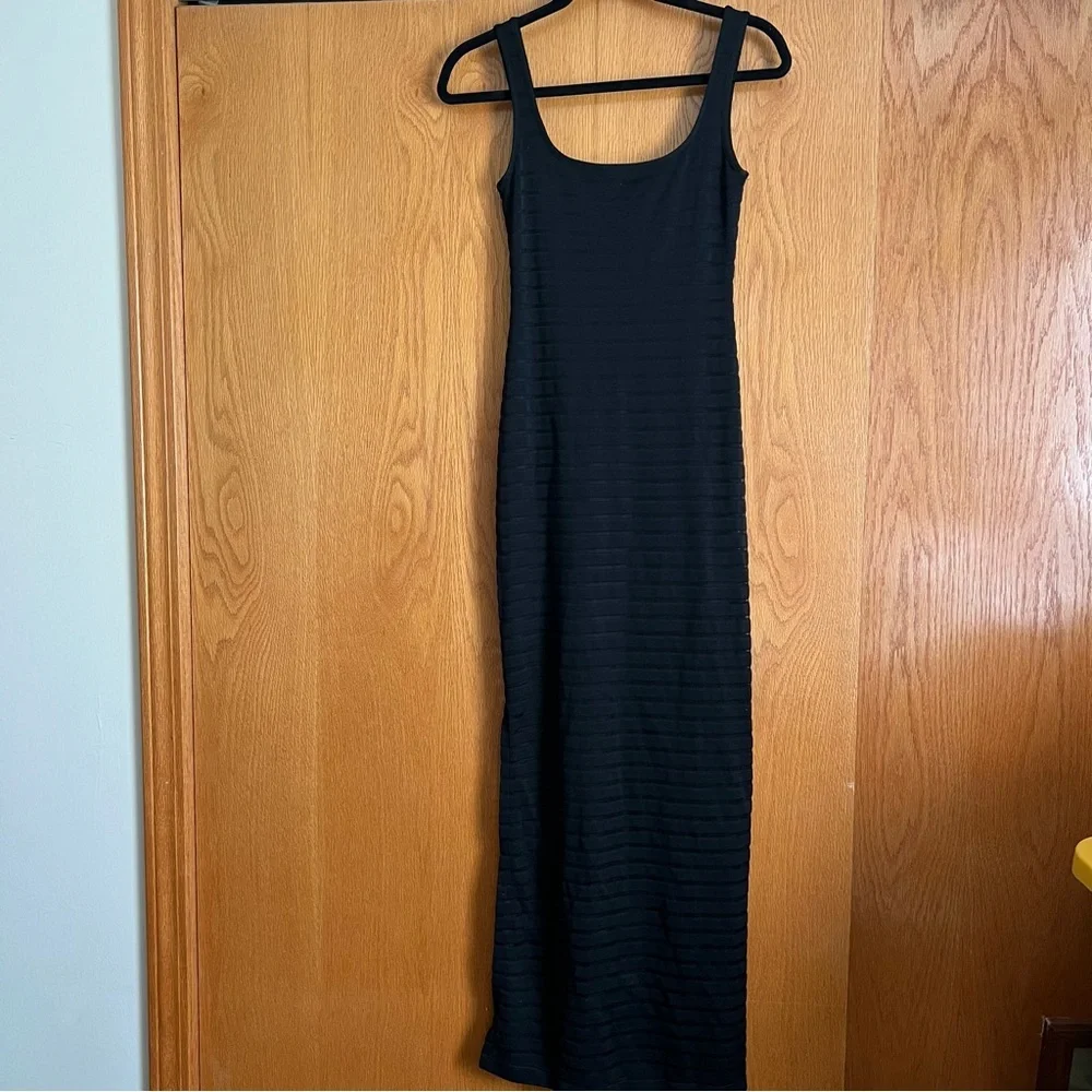 Michel Stephen Paris size small Via mode striped maxi dress - Picture 2 of 9